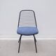 Jean-Louis Bonnant chair in metal and fabric, 1950