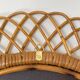 Large mirror by Franco Albini in rattan and bamboo, Italy 1960s.