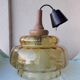 Scandinavian style glass pendant light