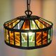 Color stained glass suspension