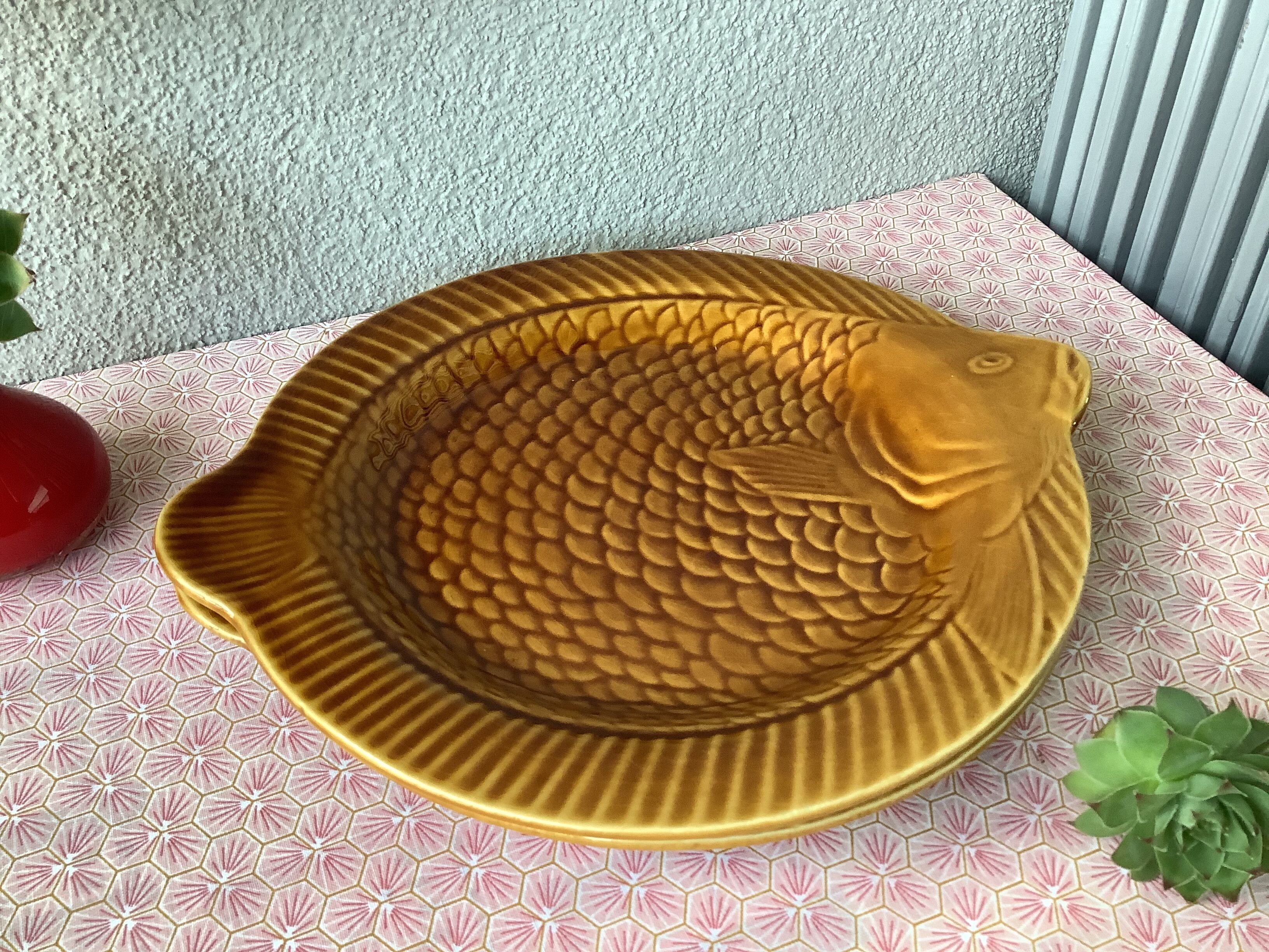 Sarreguemines fish plates
