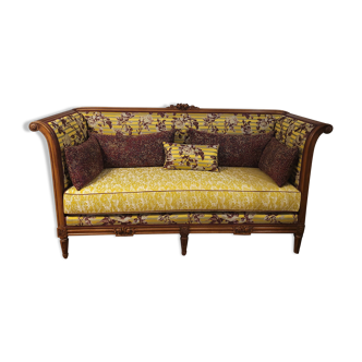 Sofa, three-seater Louis XVI style bench