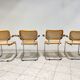 Vintage Marcel Breuer Cesca B64 chairs, made in italy, 1970