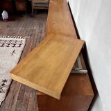 Scandinavian row in vintage teak 1960