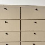 Clamshell cabinet
