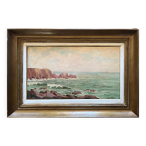 HSP painting "Breton Navy (?)" by Gaetan Montagney