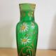 Legras art nouveau vase daisy decor