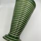 Green ceramic vase