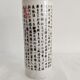 Chinese roll stone temple decoration and ideograms