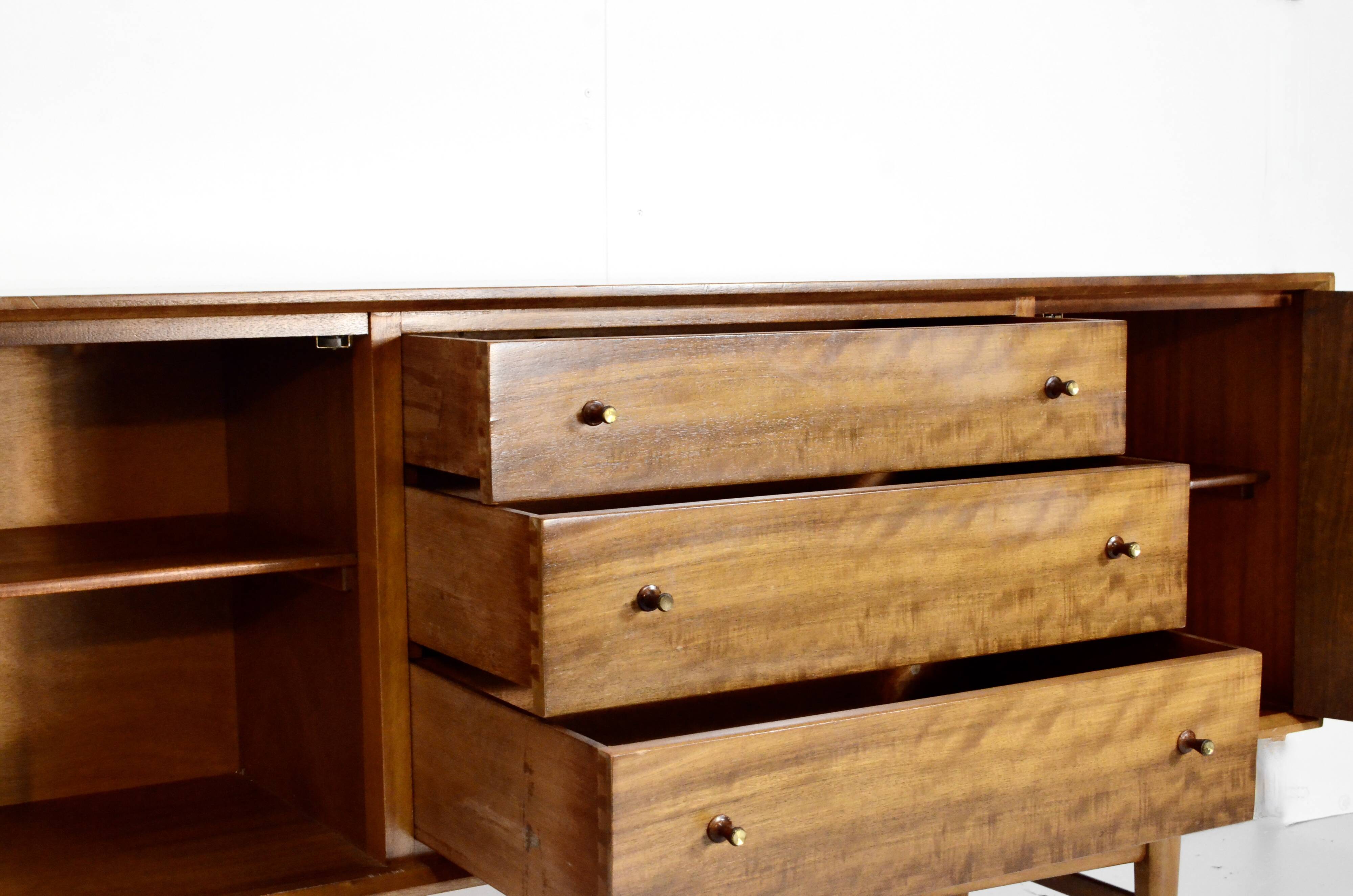 Very Rare Vintage Gordon Russell For Heal's Walnut Sideboard. Midcentury /