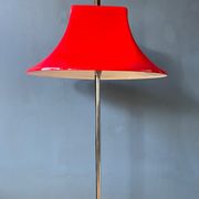 Lampadaire rouge Willem Hagoort