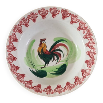 Ceramic plate Moulin des Loups