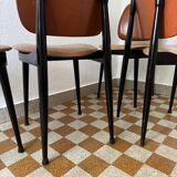 Baumann Pegasus chairs from the 60s (X4)