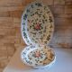 4 assiettes et un plat Manufracture Longchamp
