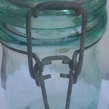 Two jars glass La Lorraine