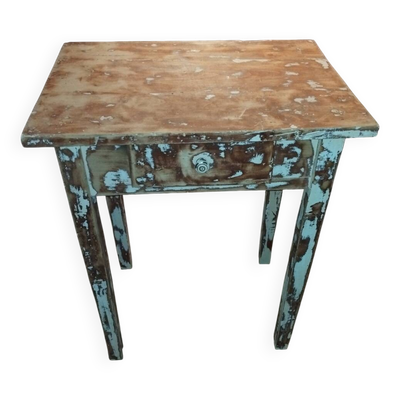 Petite table ancienne shabby chic