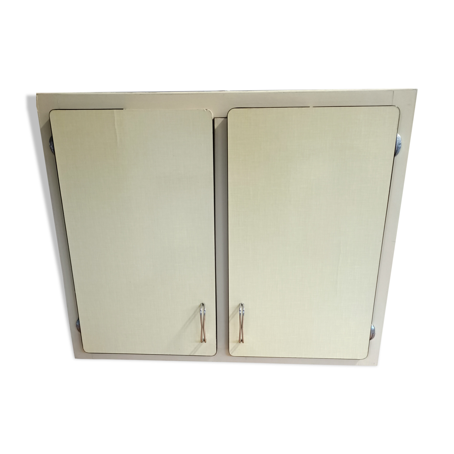Yellow wall cupboard