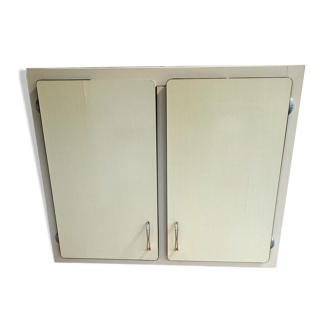 Yellow wall cupboard