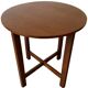 Vintage Round Side Table 1930s Art Deco