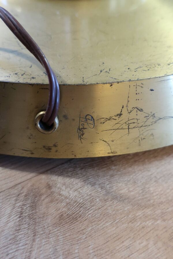 Lampadaire Jean PERZEL 41E, rare édition ancienne Art Déco