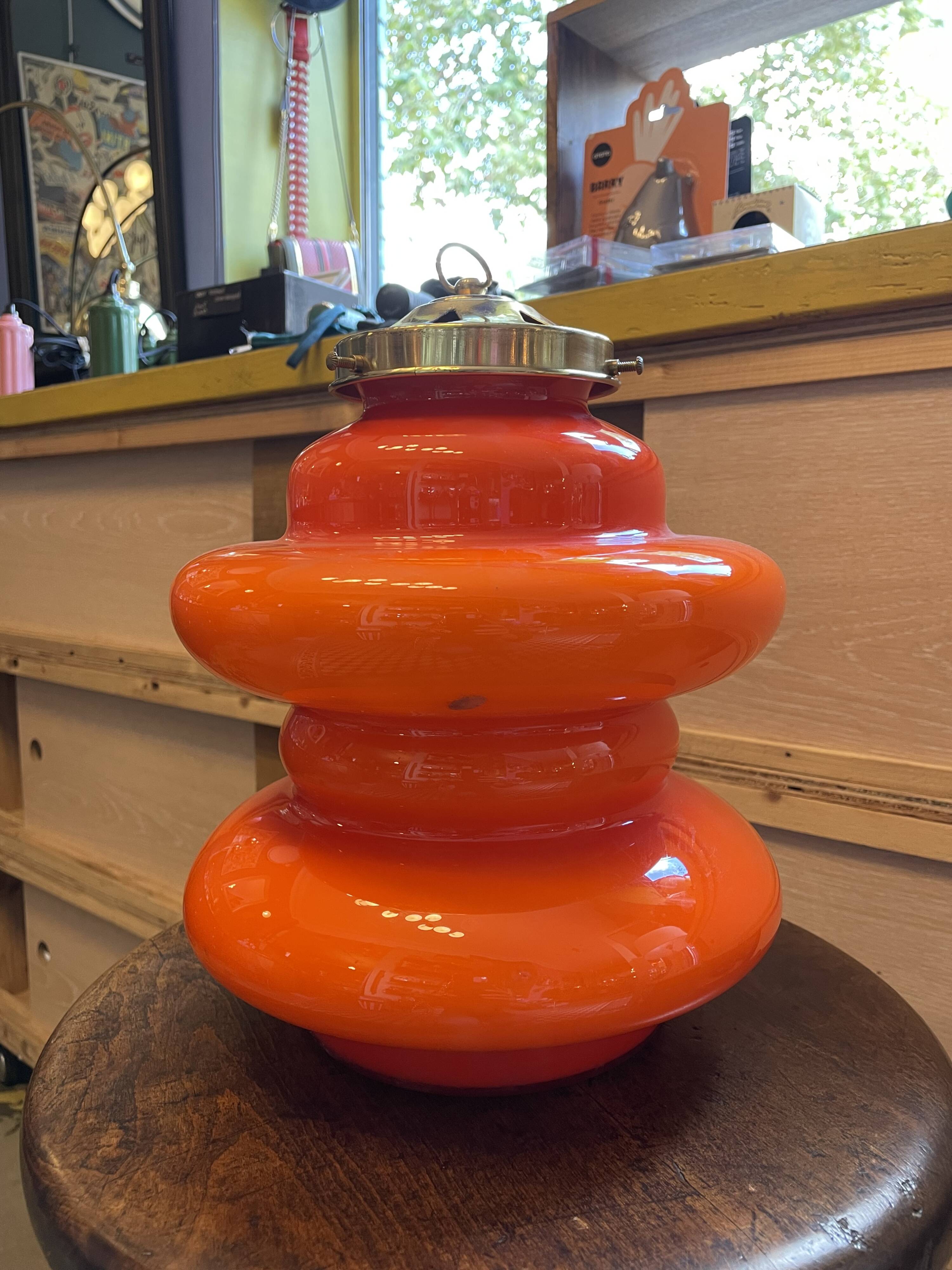 suspension opaline  italienne