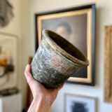 Terracotta green pot ⌀ 20 cm