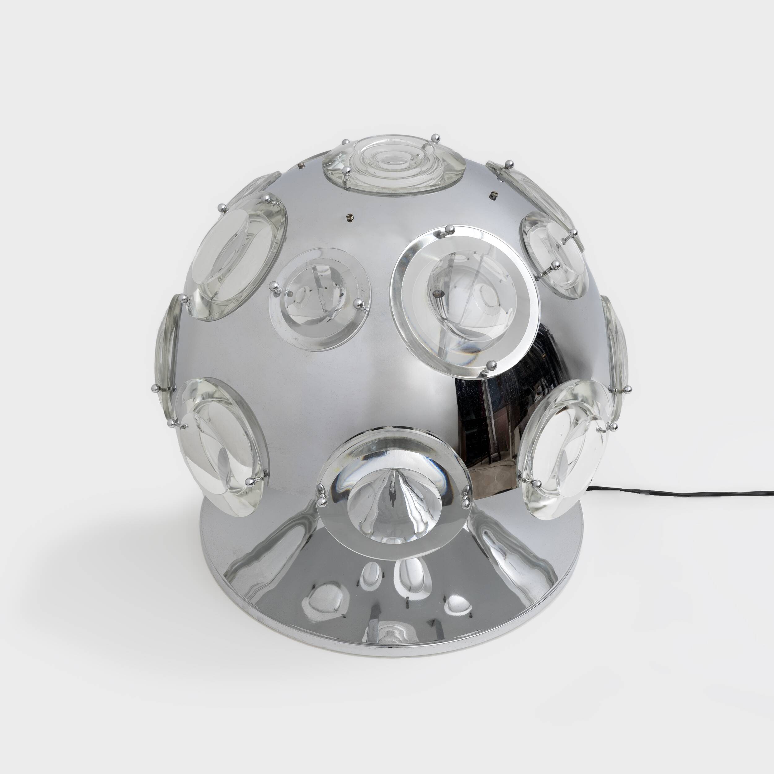 Oscar Torlasco for Stilkronen Italian Rare Big Table Lamp, 1970s