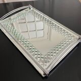 Plateau art déco o en miroir