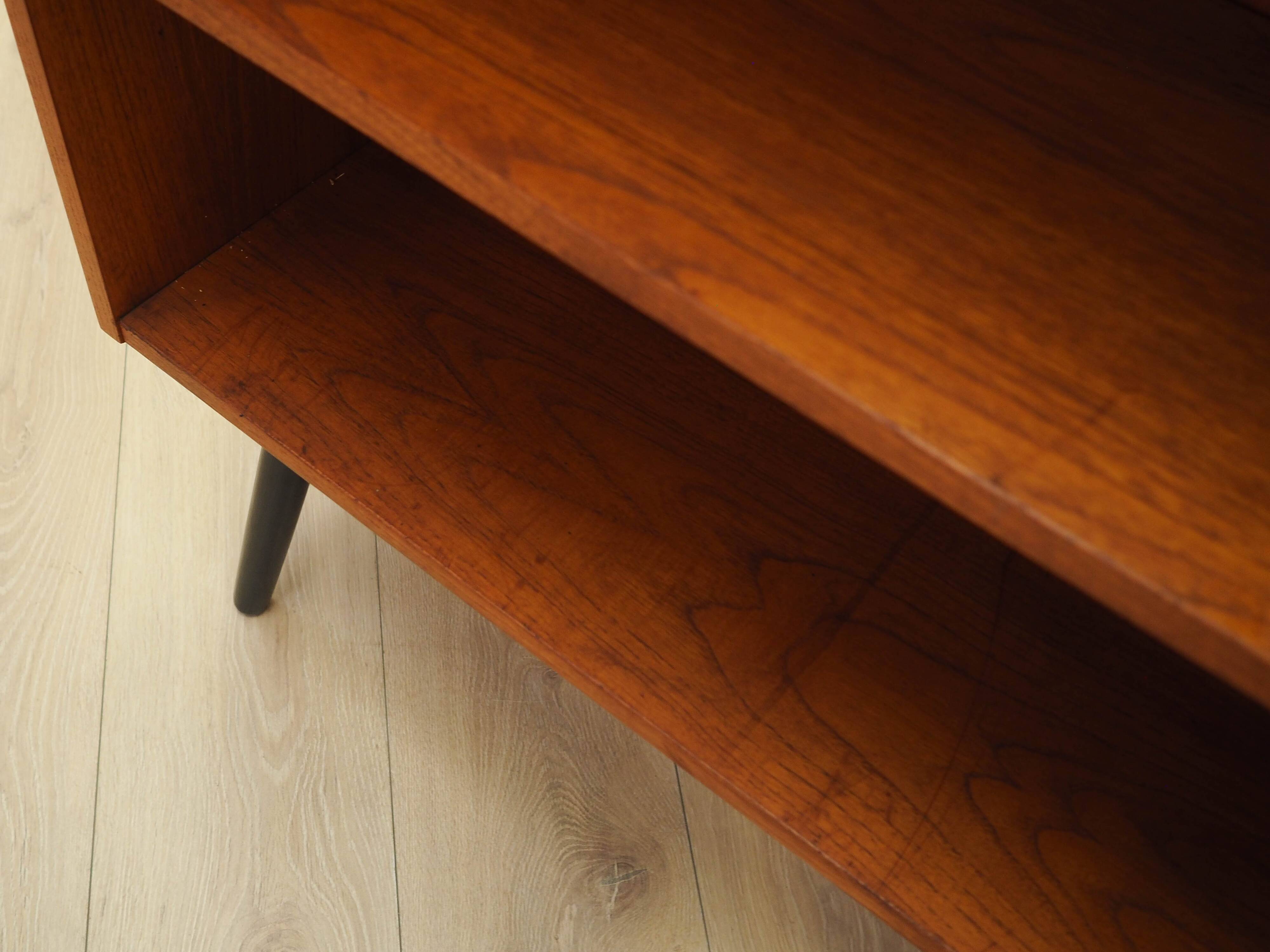 Teak bookcase, Danish design, 1970s, manufactured in Denmark