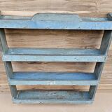 Burmese teak wall shelf