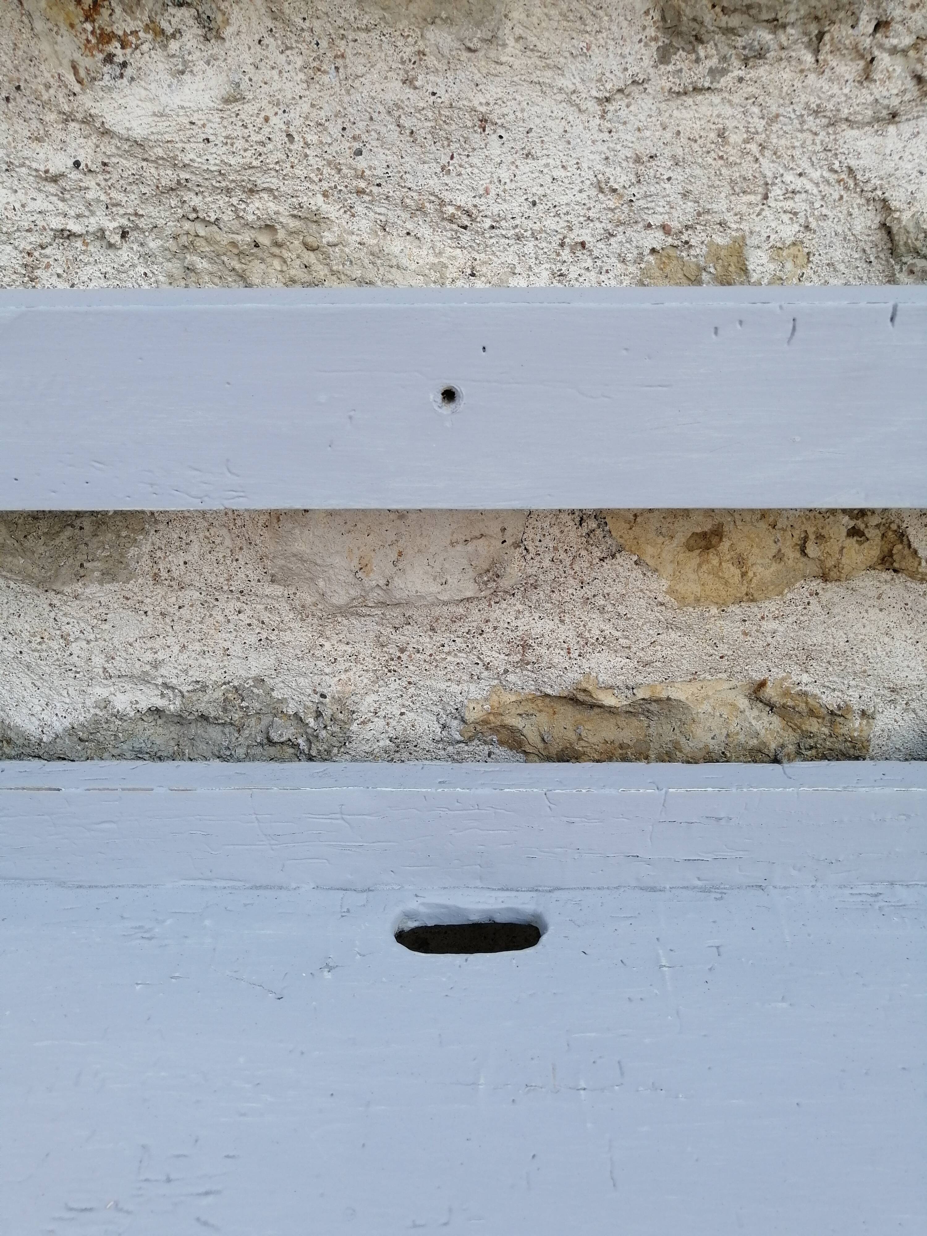 Wooden shelves with drawers
