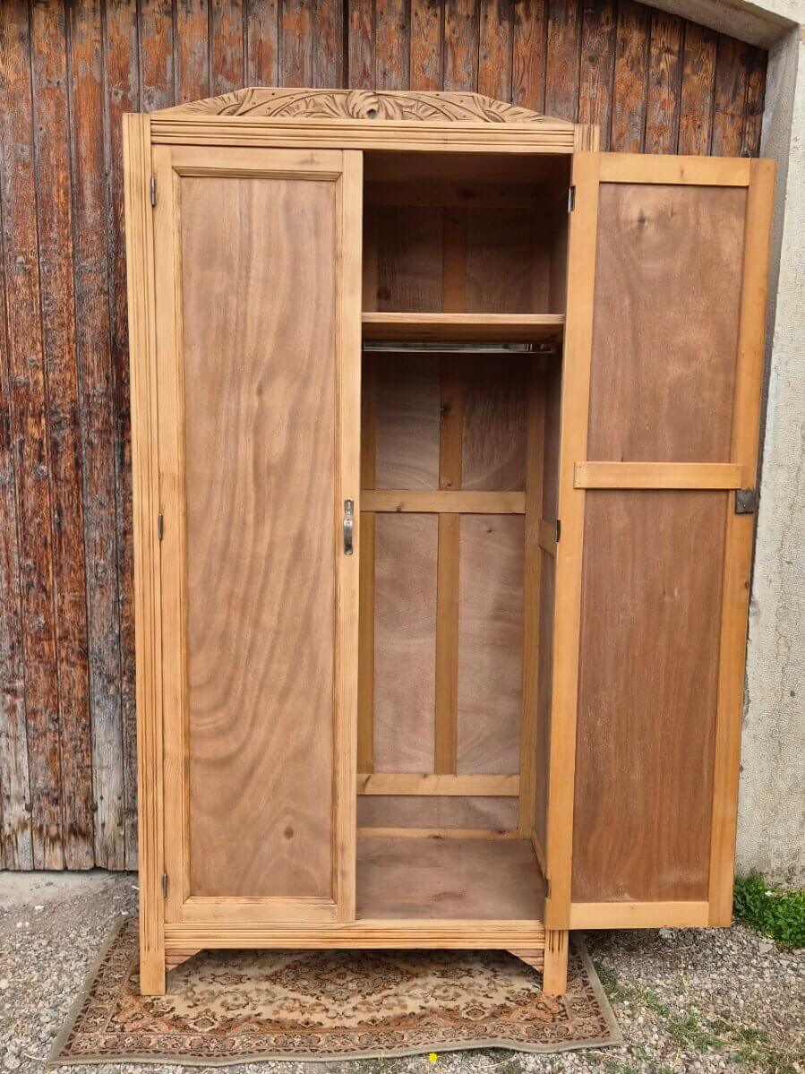 Renovated antique Parisian wardrobe/closet | Clotilde