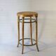 Bar stool curved wood by KOHN 1910, not Thonet