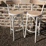 Lot of two canna stools