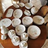 Limoges 77 pieces porcelain table service