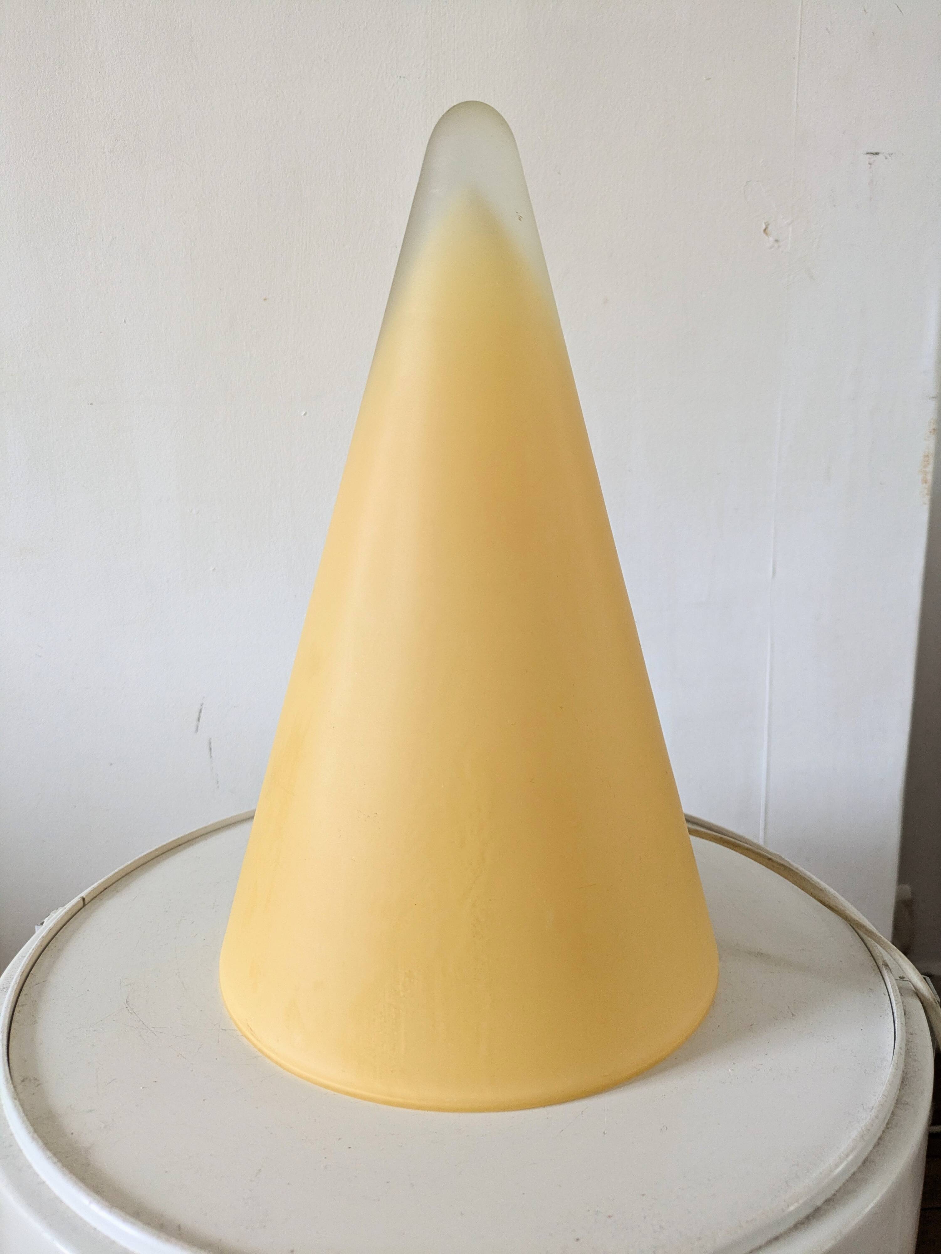 Lampe Teepee en verre