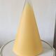 Large designer Teepee glass lamp