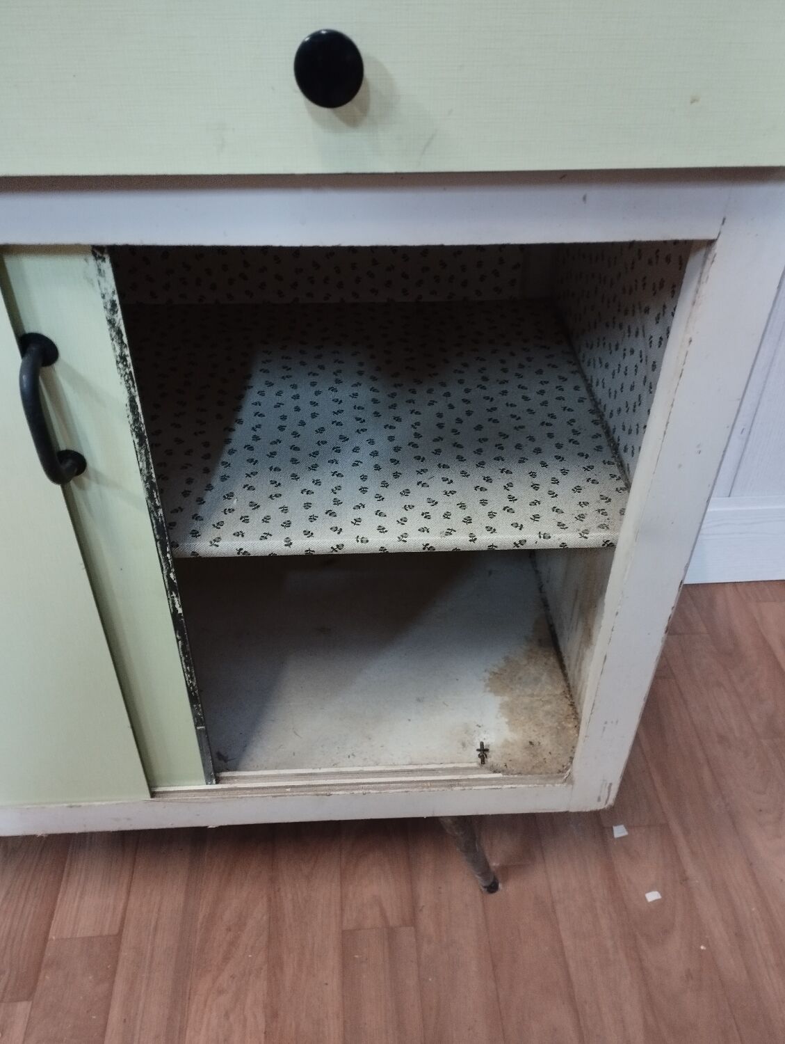 vintage formica sideboard sliding doors