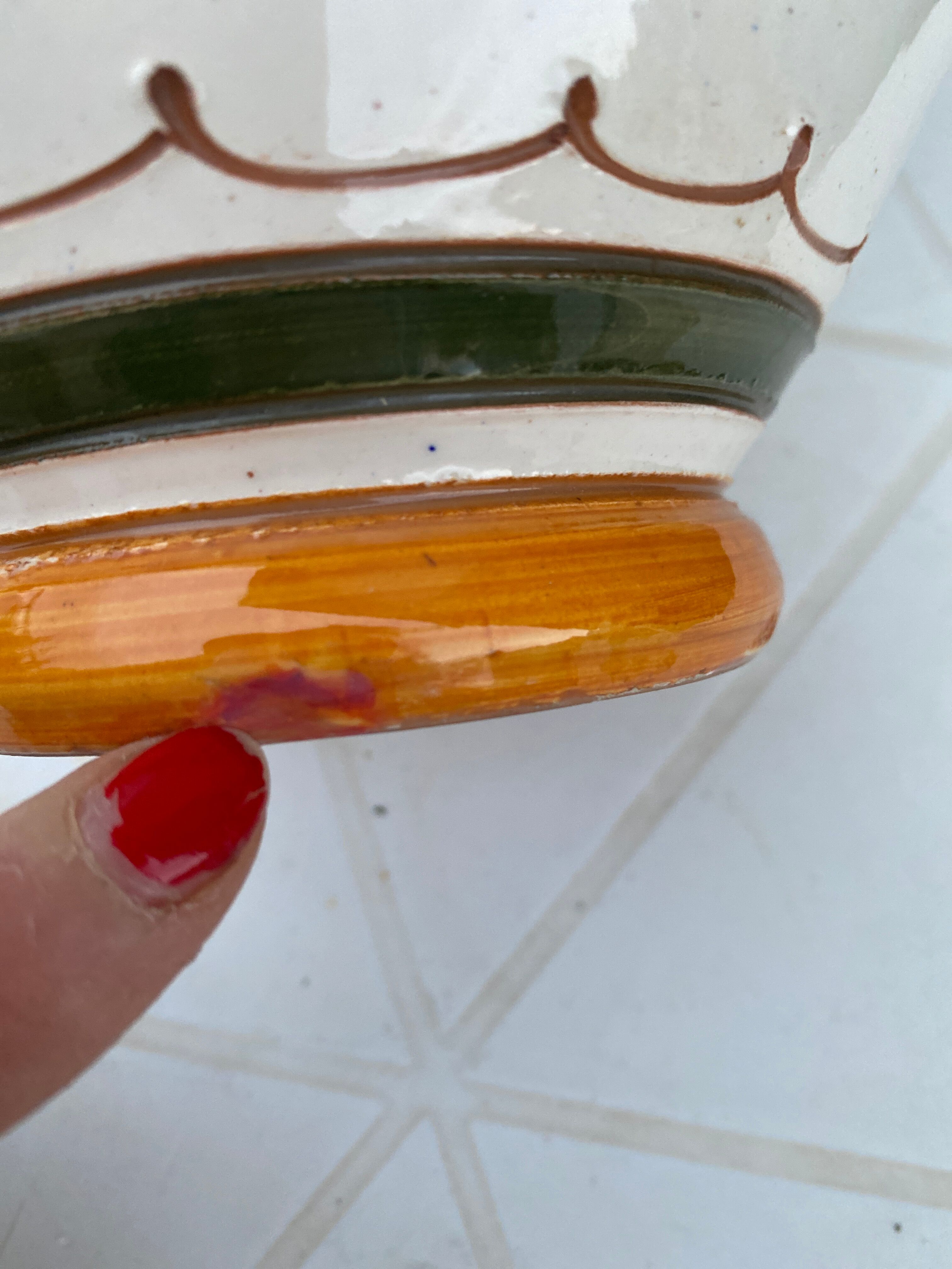 Vintage handmade vase