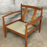 Danish mid-century 118 armchair by Grete Jalk for France & Son, 1950