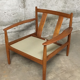 Fauteuil danois 118 par Grete Jalk pour France & Son années 1950