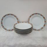 10 Art Deco deep plates MLV France