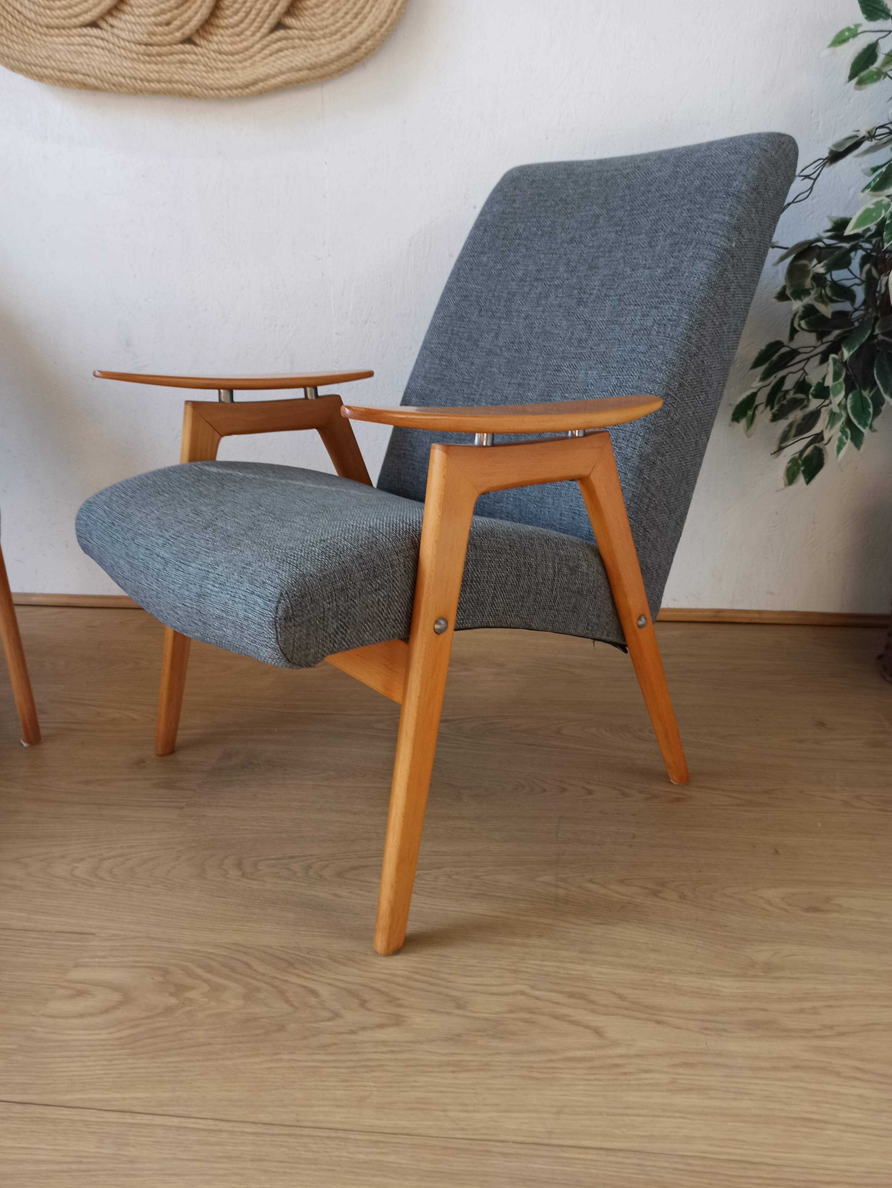 Designer armchair by J. šmidek, 1970s.