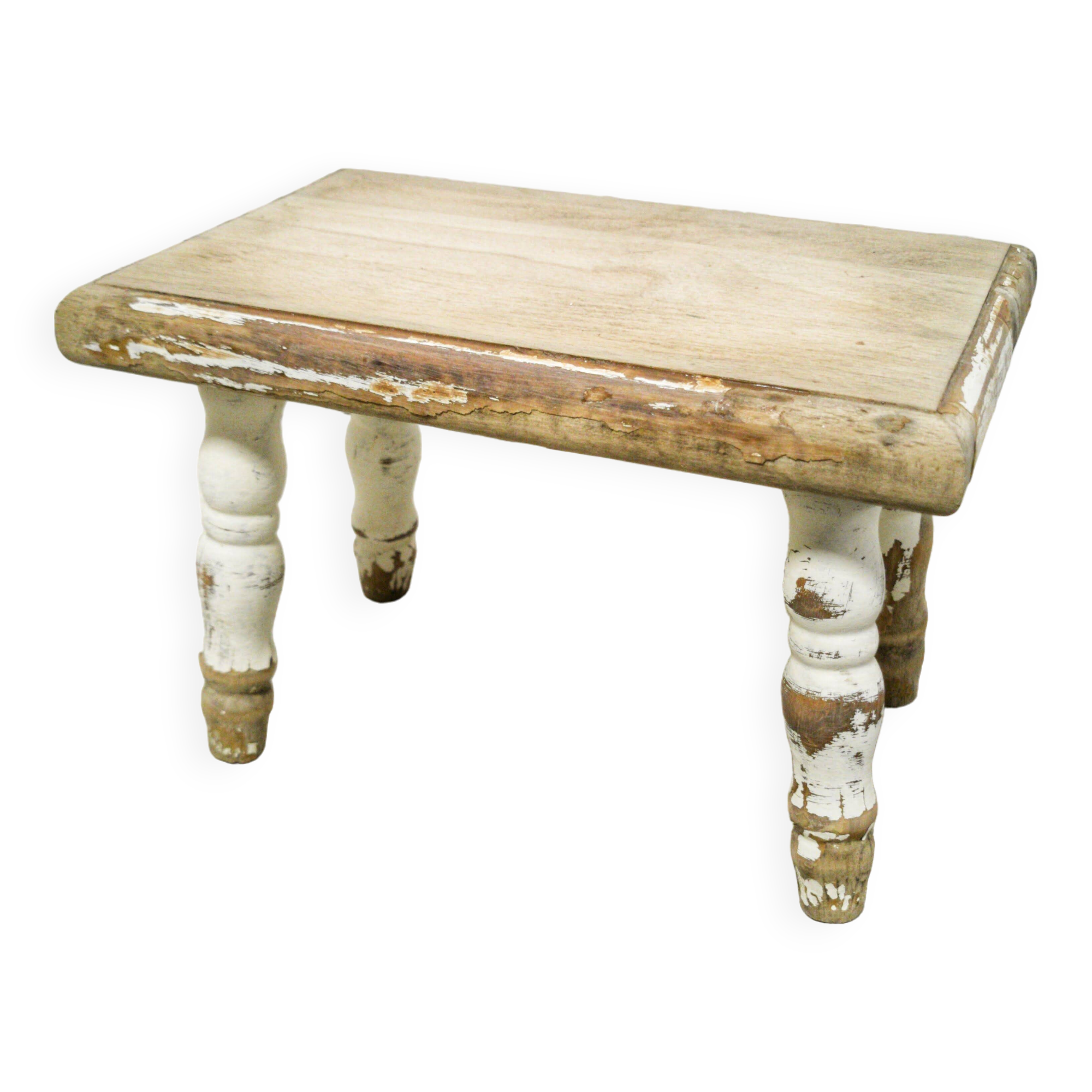 Small wooden stool / footrest