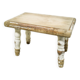 Small wooden stool / footrest