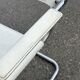Set of 4 dining chairs in white, S34 Mart Stam/Marcel Breuer style Italy