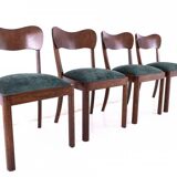Set of Art Deco chairs, Poland, 1930s.