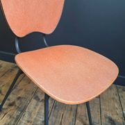 Trio of vintage chairs, antique designer seating furniture