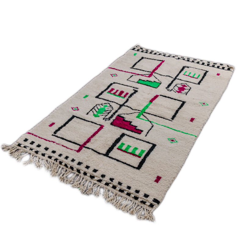 Berber carpet 142x235 cm