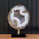 Half geode on base, cabinet of curiosities
